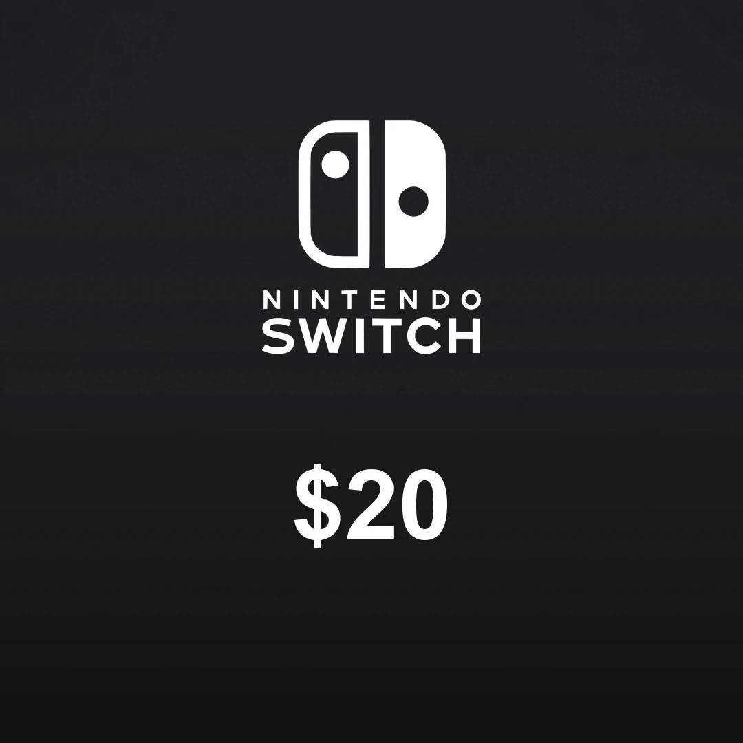 نینتندو eShop آمریکا ۲۰ دلار
